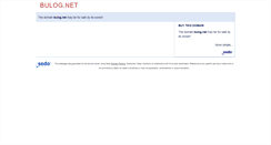 Desktop Screenshot of bulog.net